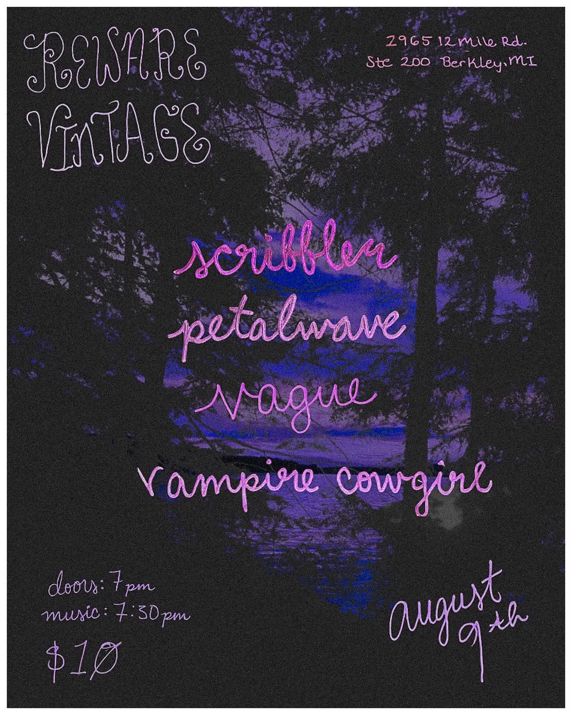 Reware Vintage flyer